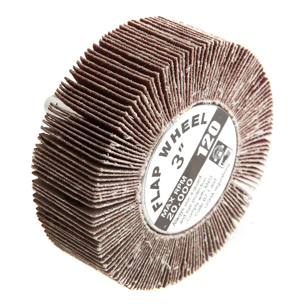 Flap Wheel, Shank Mounted, 3 In X 1 In 1
