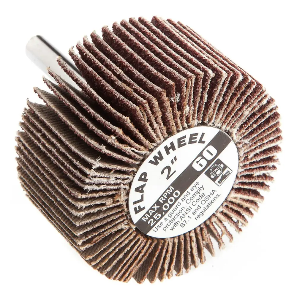Flap Wheel, Shank Mounted, 2 In X 1 In 1