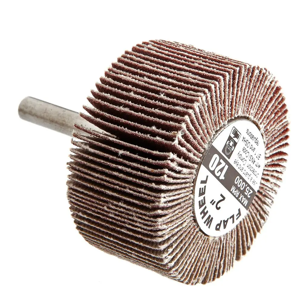 Flap Wheel, Shank Mounted, 2 In X 1 In 1