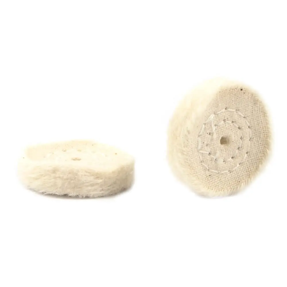 Buffing Wheel, Cotton, Replacement, 1 In (2-Pack) 1