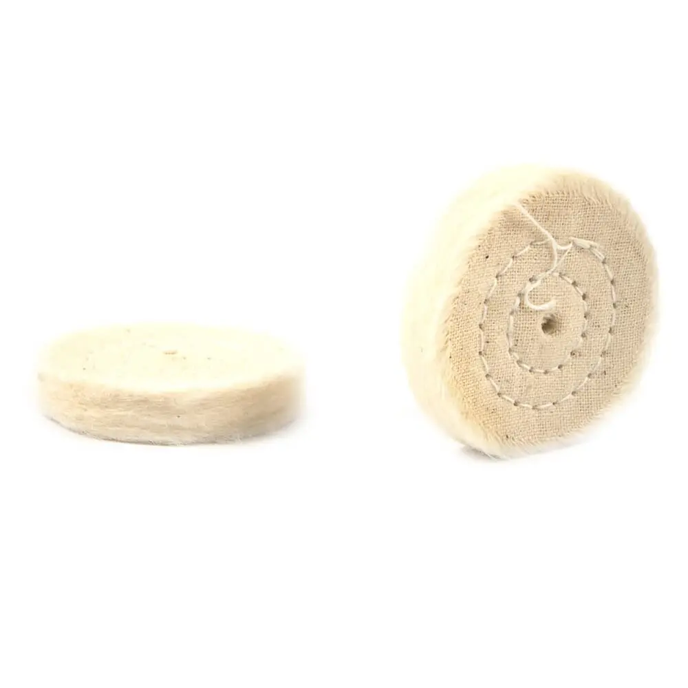 Buffing Wheel, Cotton, Replacement, 1-1/2 In (2-Pack) 1