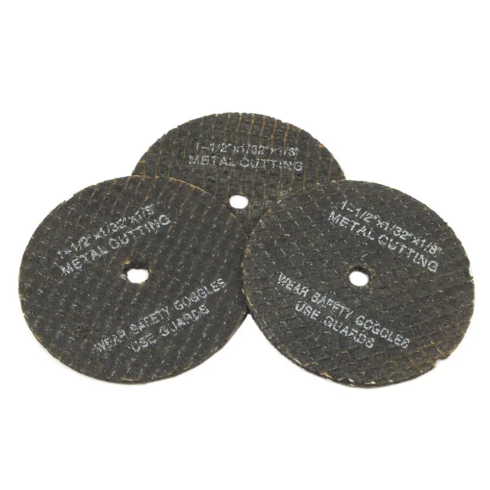 Cut-Off Wheels, Replacements 1-1/2 In, 3-Piece 1