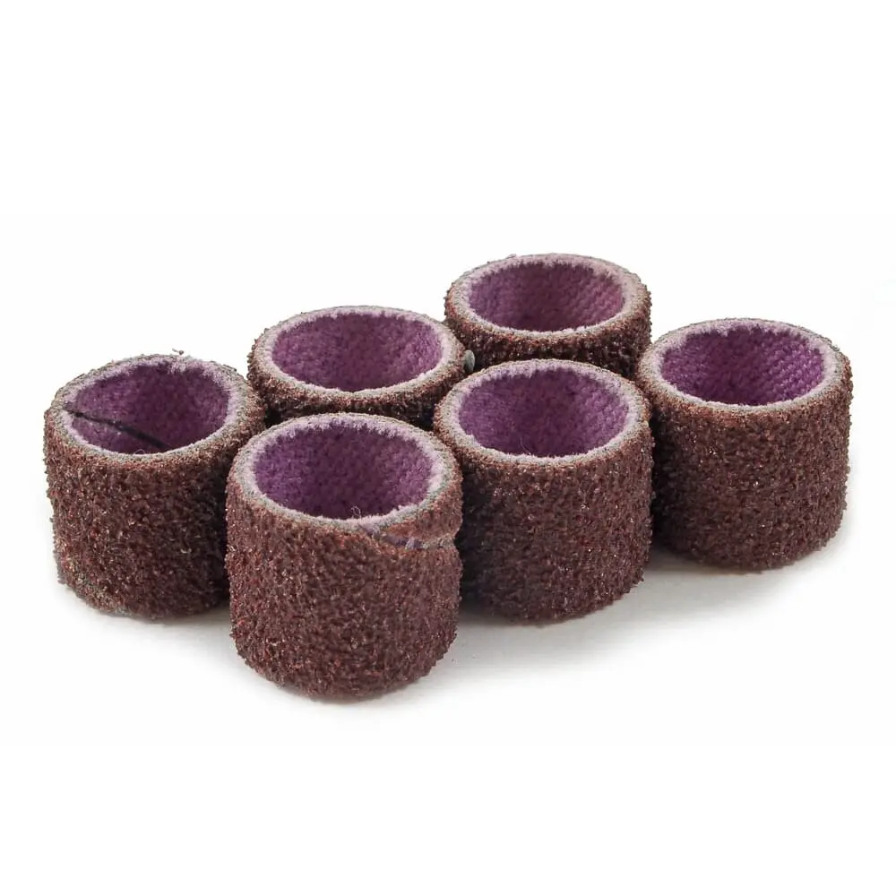 Sanding Sleeves, Medium Grit, 1/2 In X 1/2 In (6-Piece) 1