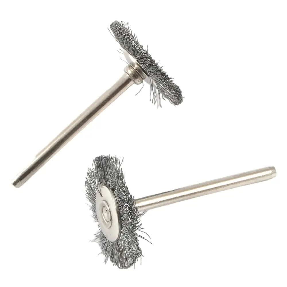 2-Piece Wire Brush, Steel Set, 1 In 1