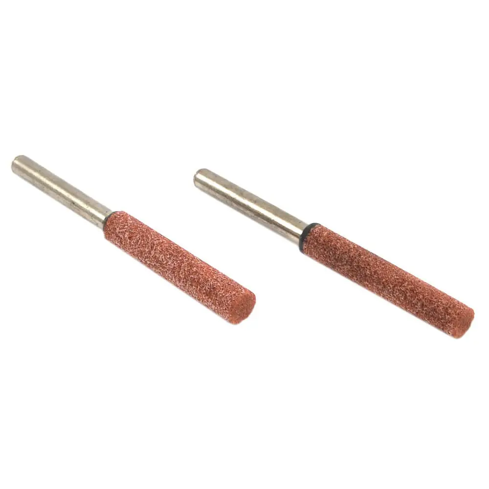 Chainsaw Sharpening Stone, 3/16 In X 1/8 In Shaft, 2-Pack 1