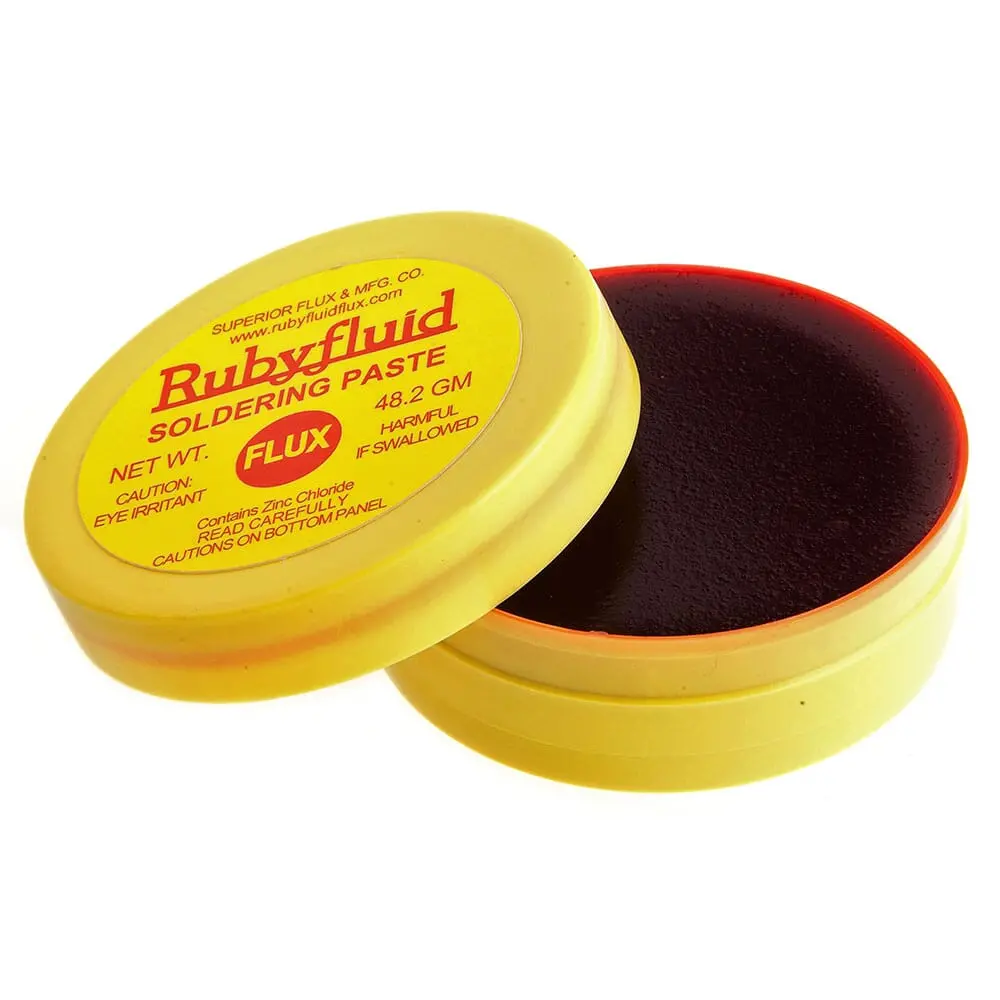 Water Soluble Paste Flux, Rubyfluid, 2 Ounce 1
