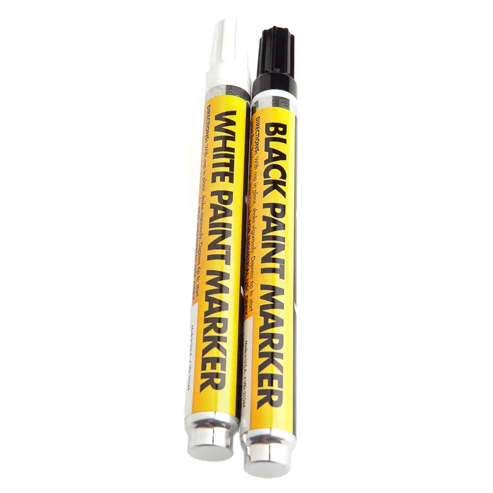 White/Black Marker, Carded 1