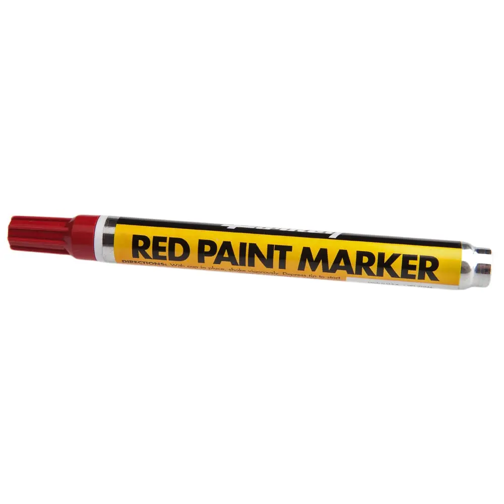 Red Paint Marker, Carded 1