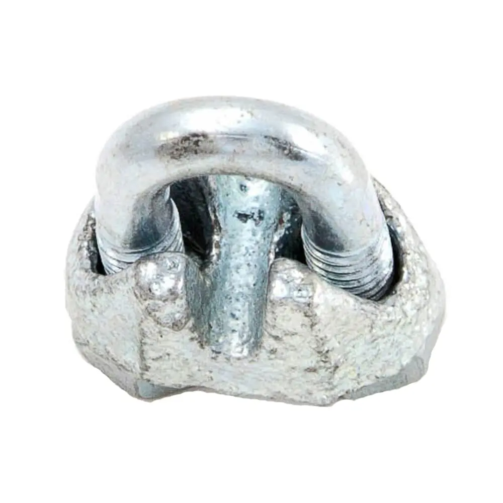 Wire Rope Clips, Zinc Plated, 1/16 In 1
