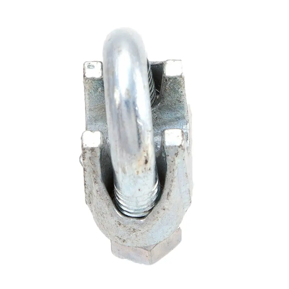 Wire Rope Clips, Zinc Plated, 3/8 In 1