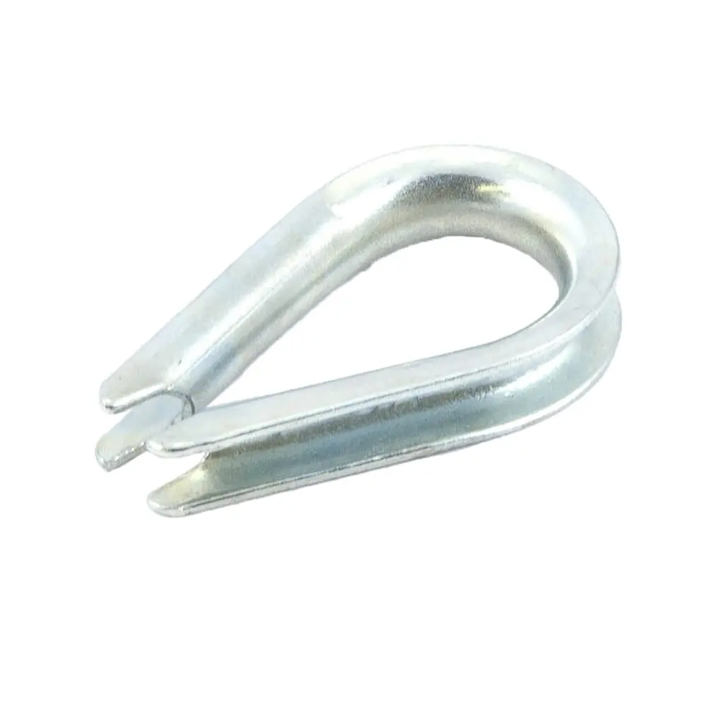 Wire Rope Thimble, Zinc Plated, 3/16 In 1