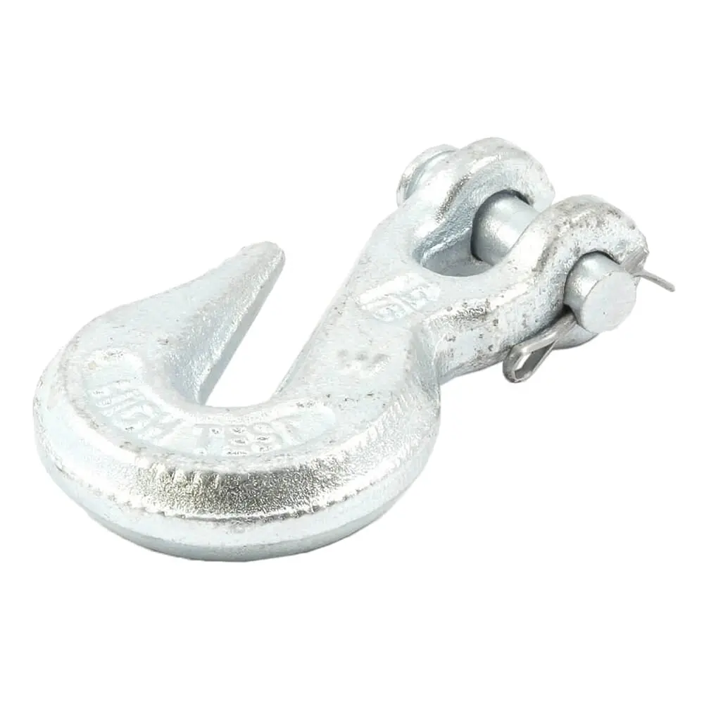 Clevis Grab Hook, Forged Galvanized, 5/16 In 1