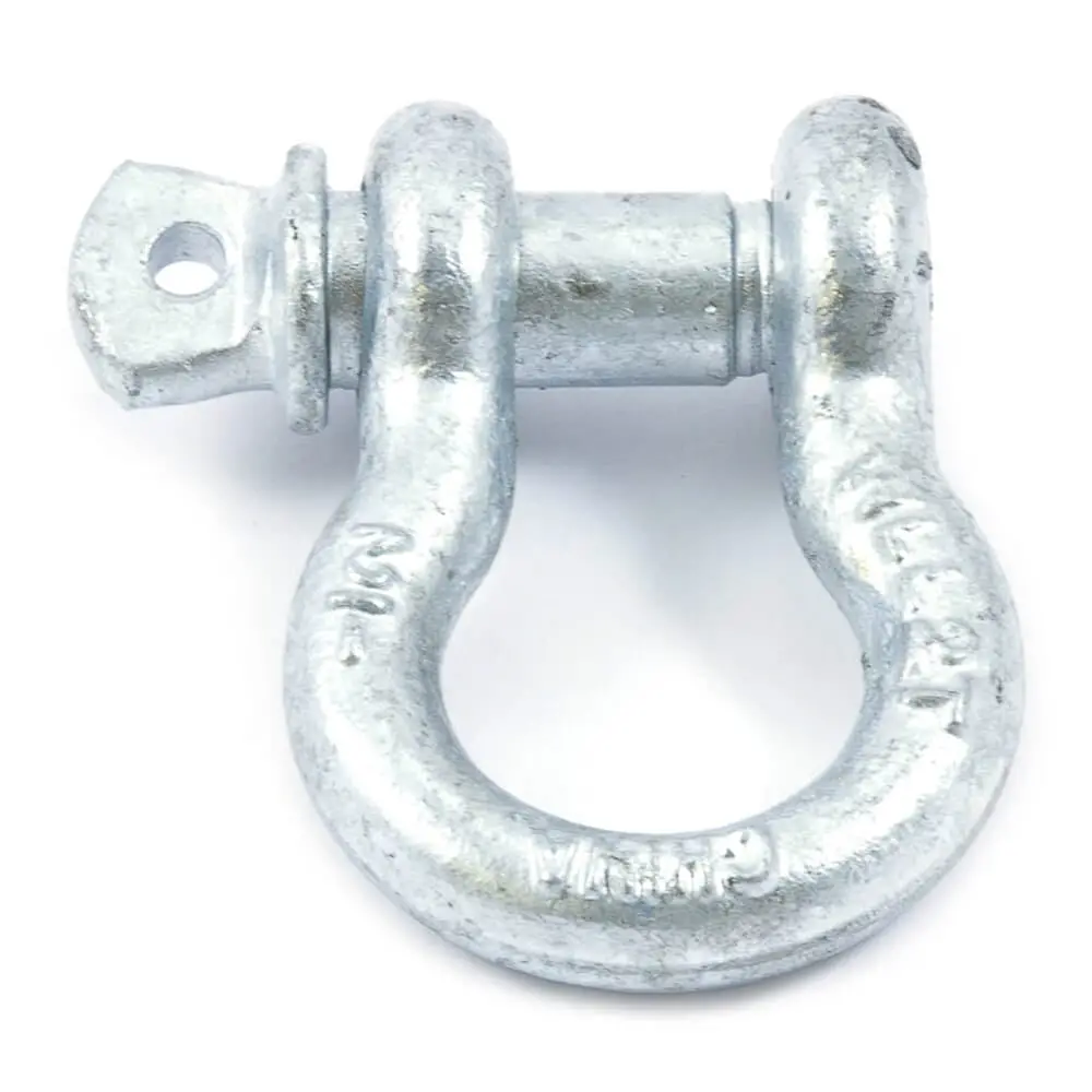 Anchor Shackle, Screw Pin, 1/2 In 1