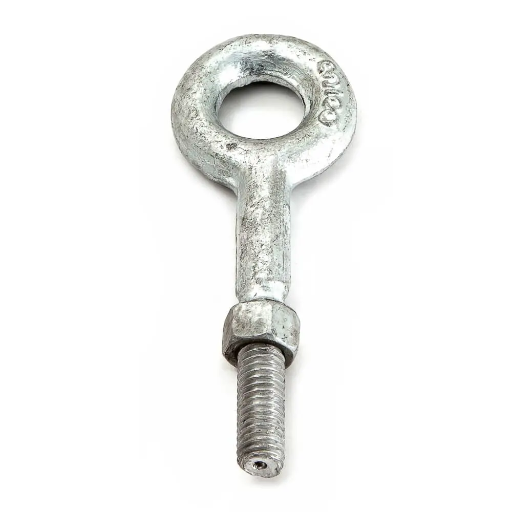 Eye Bolt, 3/8 In X 2-1/2 In With Nut 1