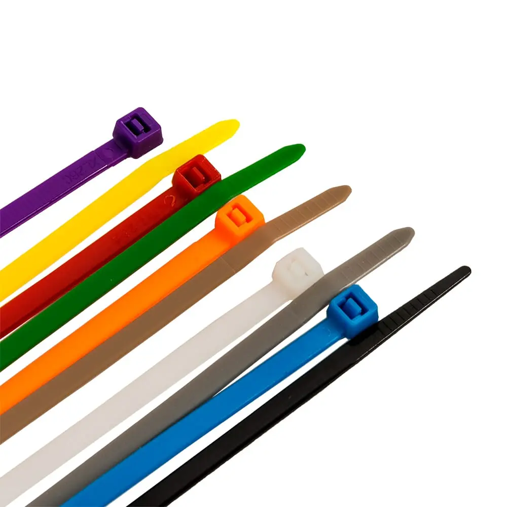 Cable Ties, 8 In Standard Duty Assortment, 100-Pack 1