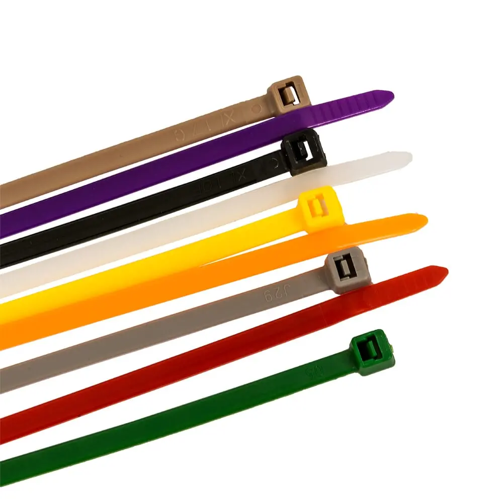 Cable Ties, 12 In Standard Duty Assortment, 100-Pack 1