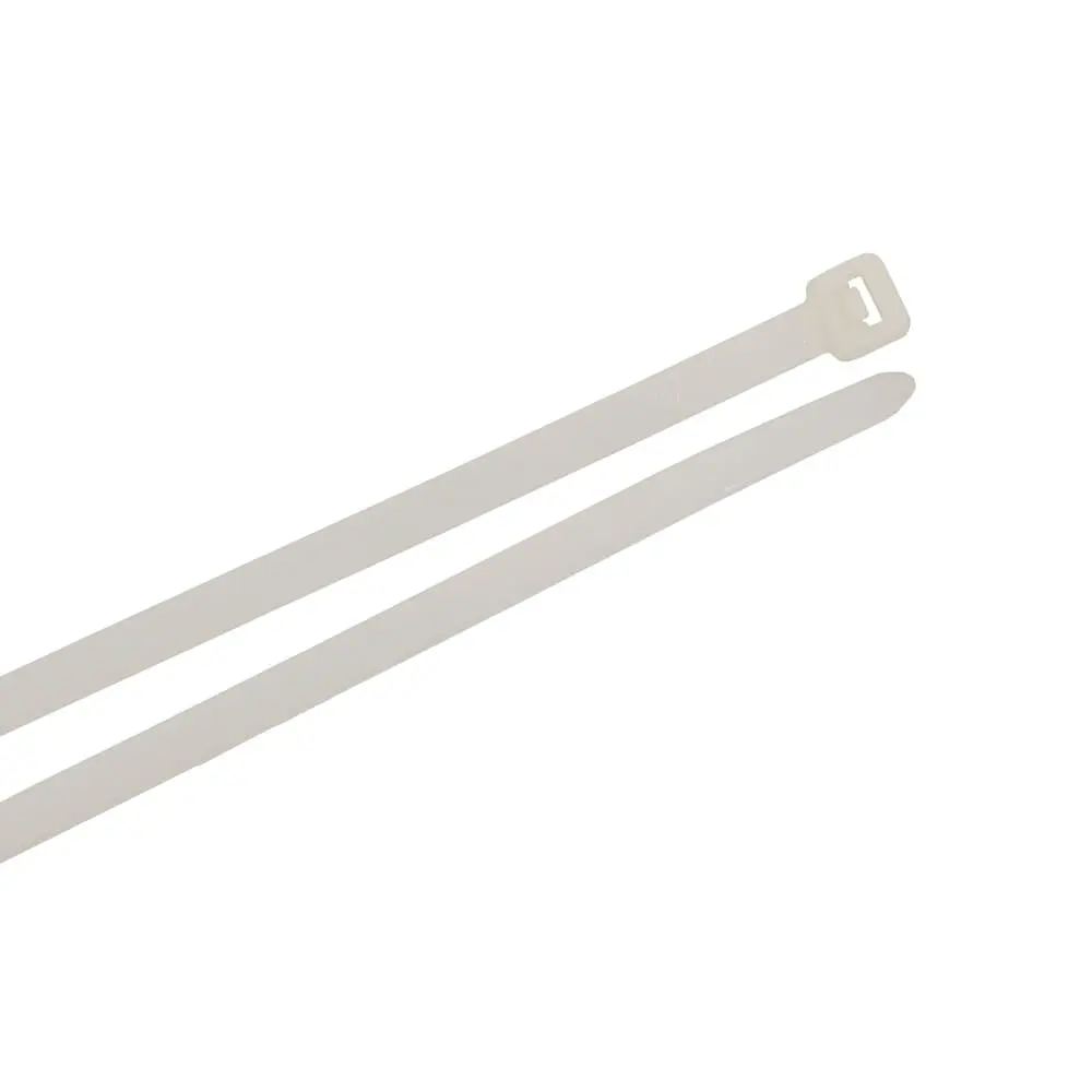 Cable Ties, 14-1/2 In Natural Standard Duty, 100-Pack 1