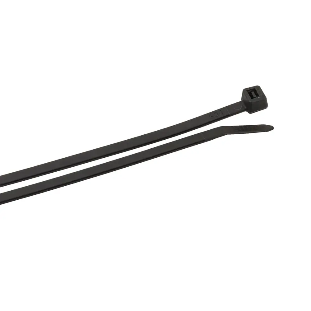 Cable Ties, 14-1/2 In Black Standard Duty, 100-Pack 1