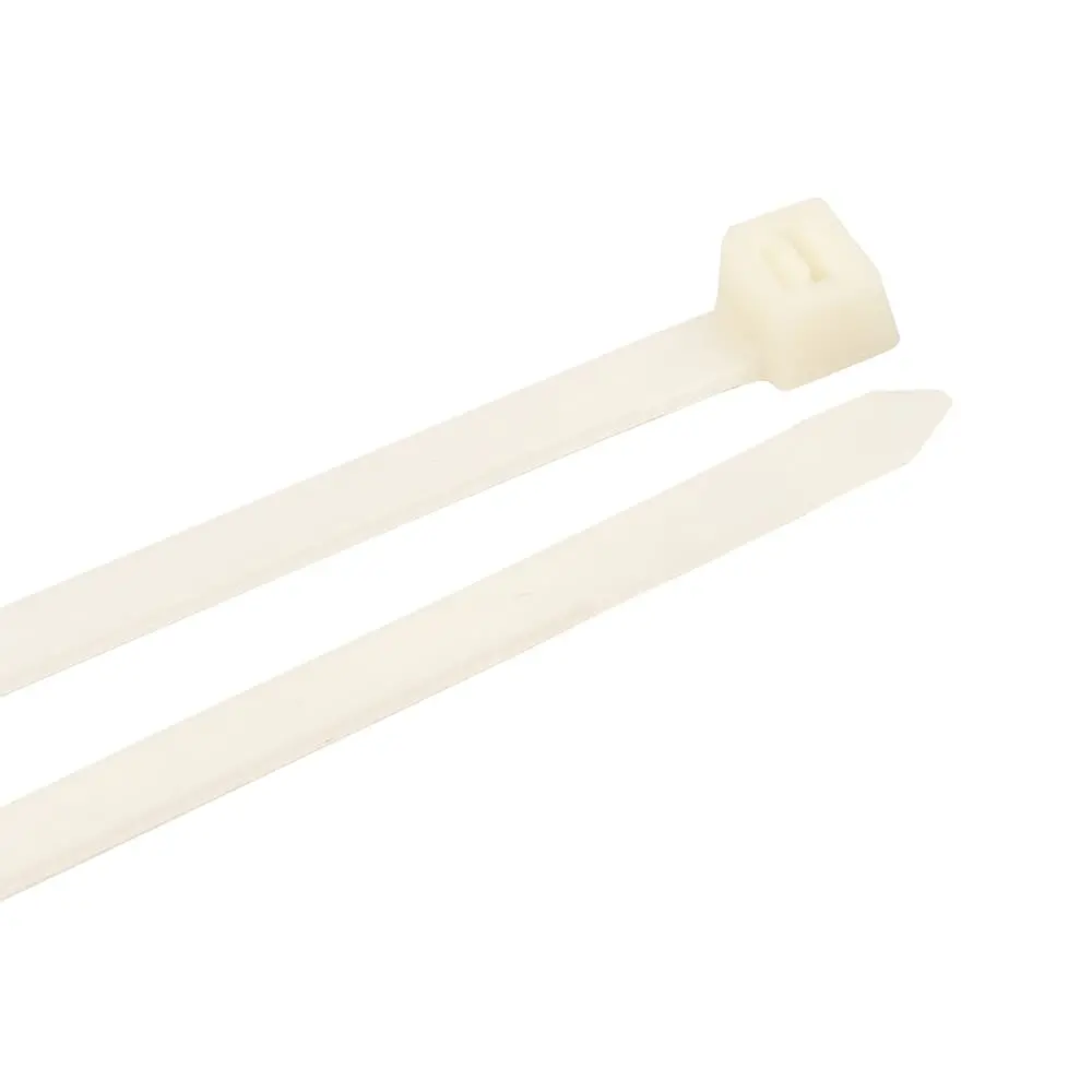 Cable Ties, 12 In Natural Heavy-Duty, 100-Pack 1