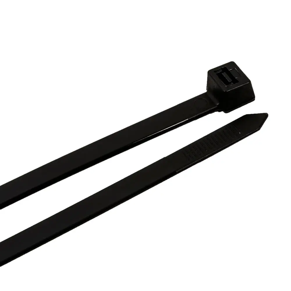 Cable Ties, 12 In Black Heavy-Duty, 100-Pack 1