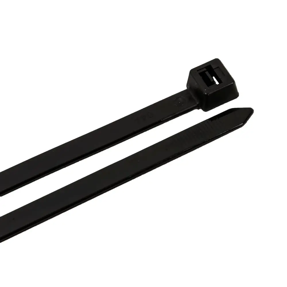 Cable Ties, 18 In Black Extra Heavy-Duty, 50-Pack 1