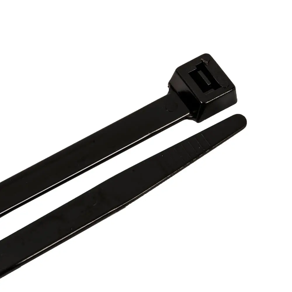 Cable Ties, 25-1/2 In Black Extra Heavy-Duty, 25-Pack 1