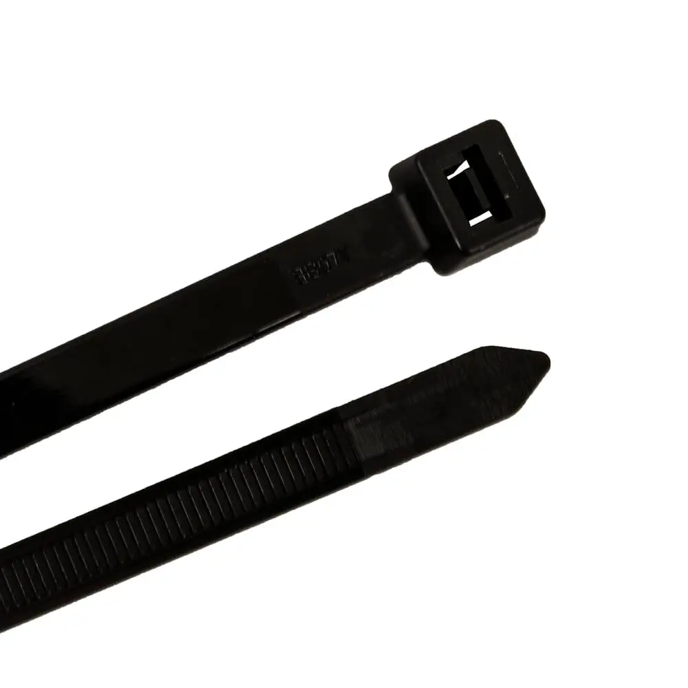 Cable Ties, 36 In Black Extra Heavy-Duty, 10-Pack 1