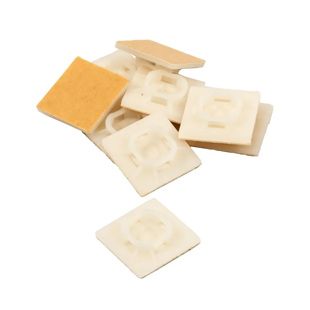 Natural 18-50 Pound Adhesive Or Screw Mounts, 25-Pack 1