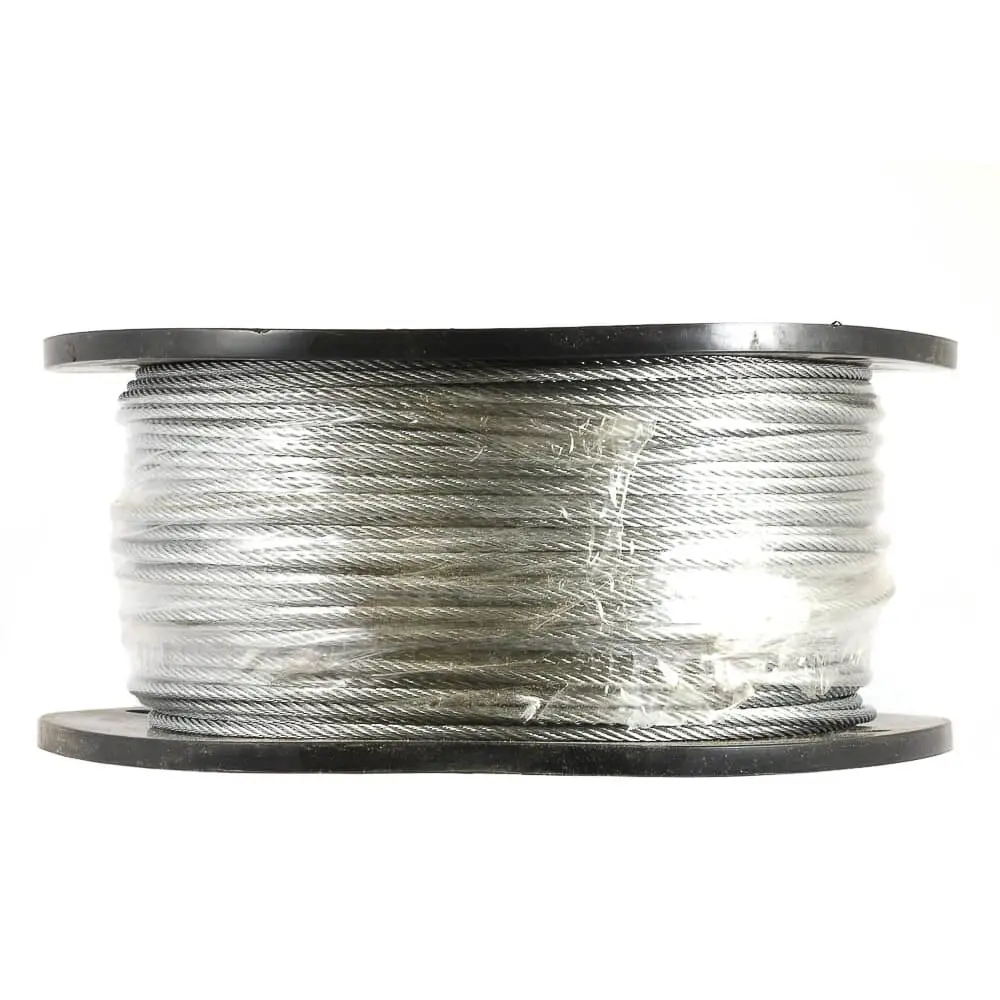 Wire Rope, Aircraft Cable, 1/8 In X 500Ft 1