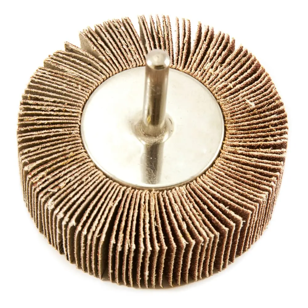 Flap Wheel, Shank Mounted, 3 In X 1 In 1