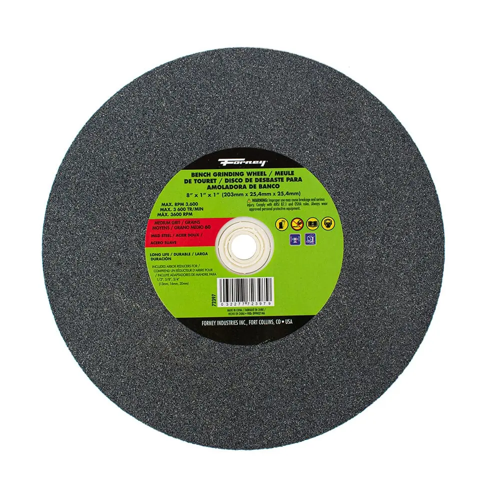 Bench Grinding Wheel, 8 In X 1 In X 1 In 1