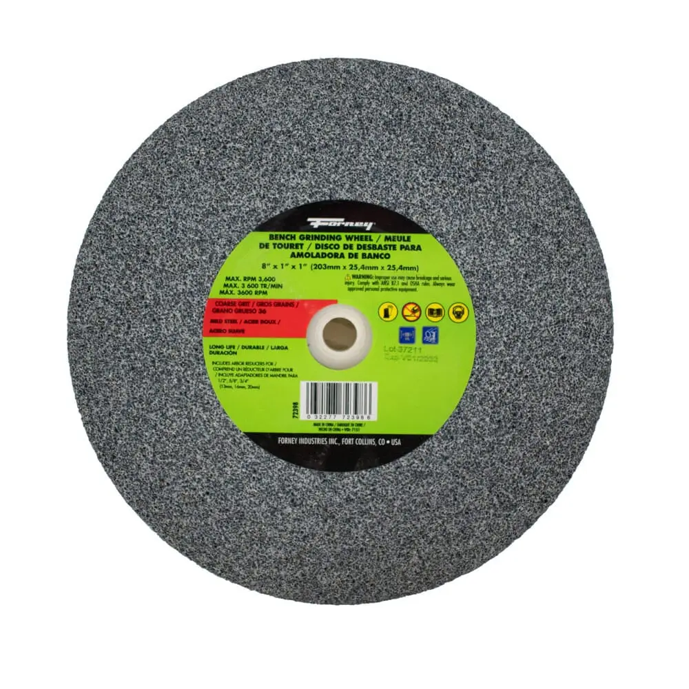 Bench Grinding Wheel, 8 In X 1 In X 1 In 1