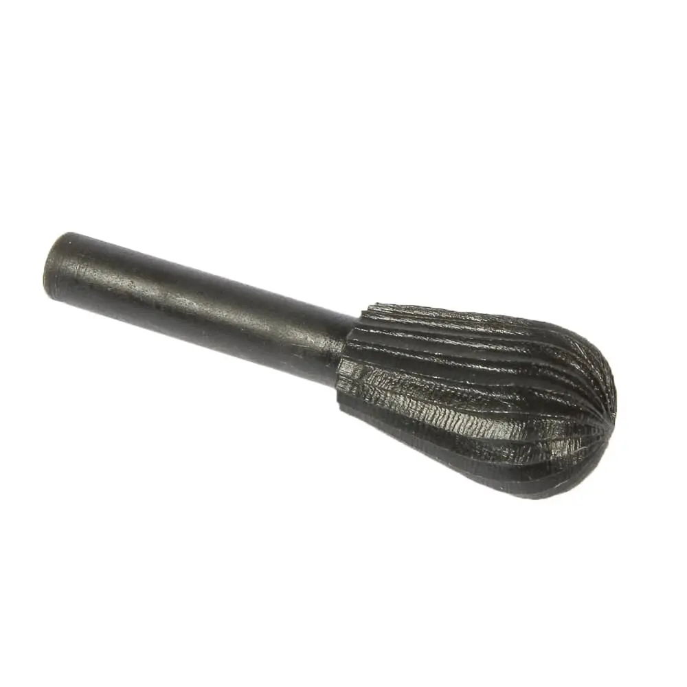 Rotary File, 1 In X 5/8 In X 1/4 In, Bulb Shaped 1