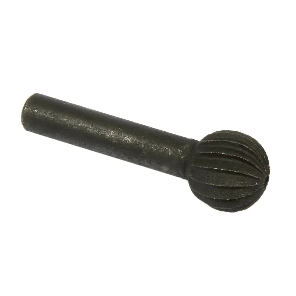 Rotary File, 1/2 In X 1/4 In, Ball Shaped 1