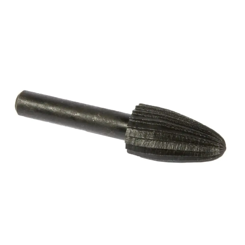 Rotary File, 1 In X 1/2 In X 1/4 In, Football Shaped 1