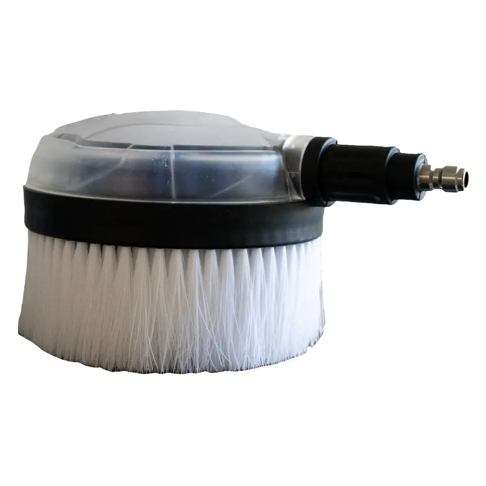 Rotating Bristle Brush, Natural, 1/4 In Mnpt Plug 1