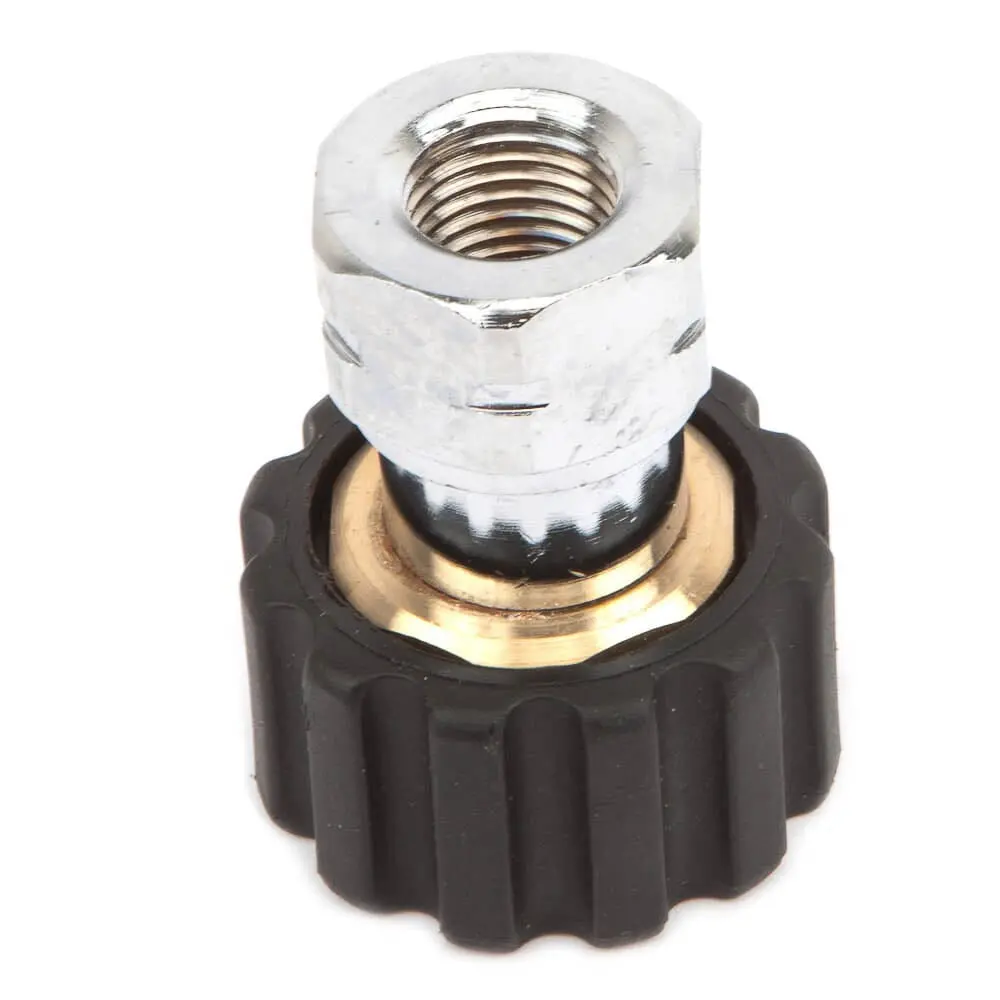 Screw Coupling, M22f X 1/4 In Fnpt 1