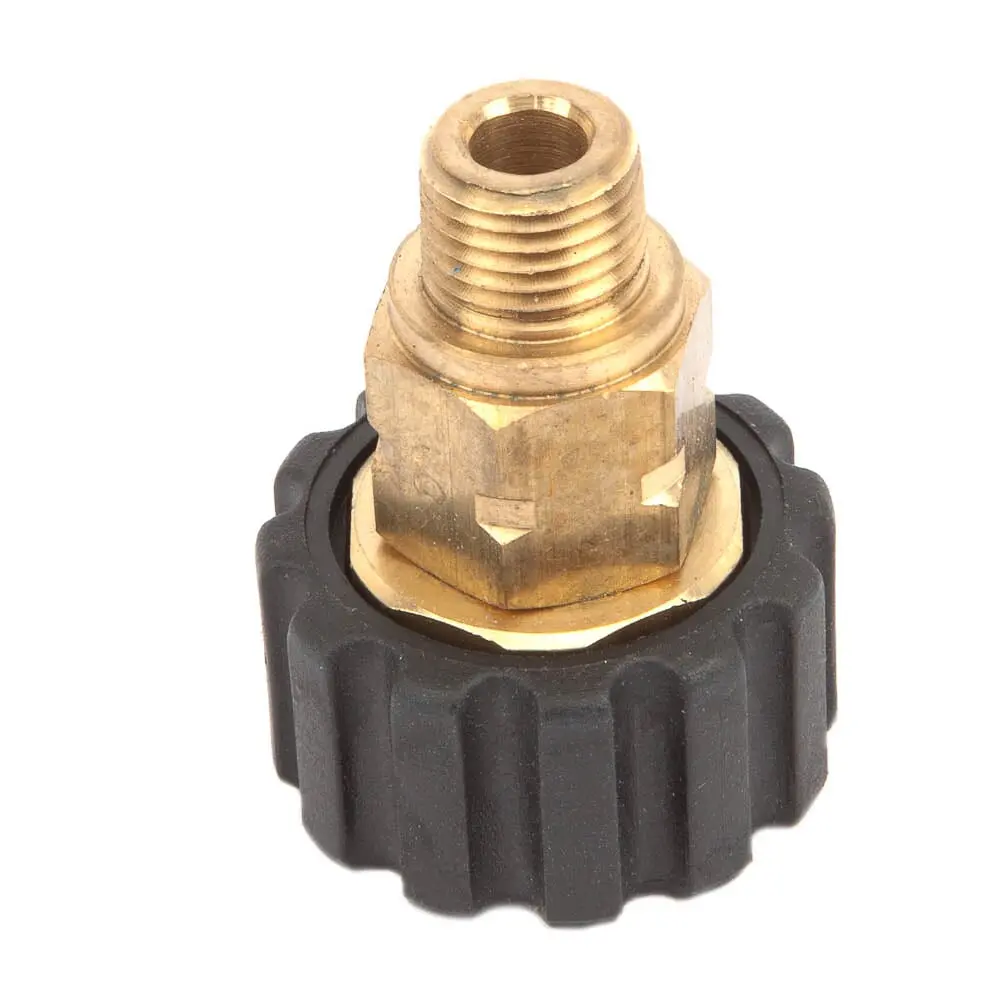 Screw Coupling, M22f X 1/4 In Mnpt 1