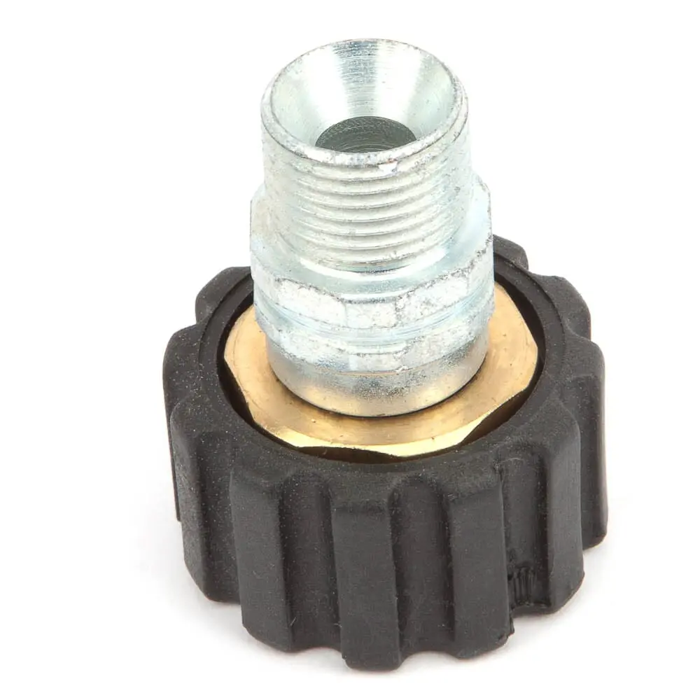 Screw Coupling, M22f X 3/8 In Mnpt 1