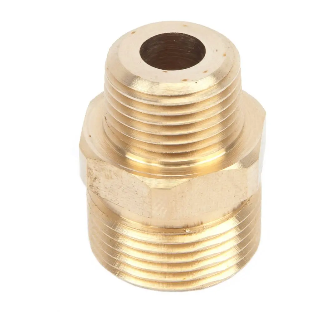Screw Nipple, M22m X 3/8 In Mnpt 1
