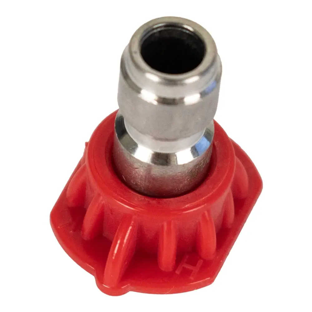 High Pressure Nozzle, Red, 0 Degree, 3.5 Orifice 1