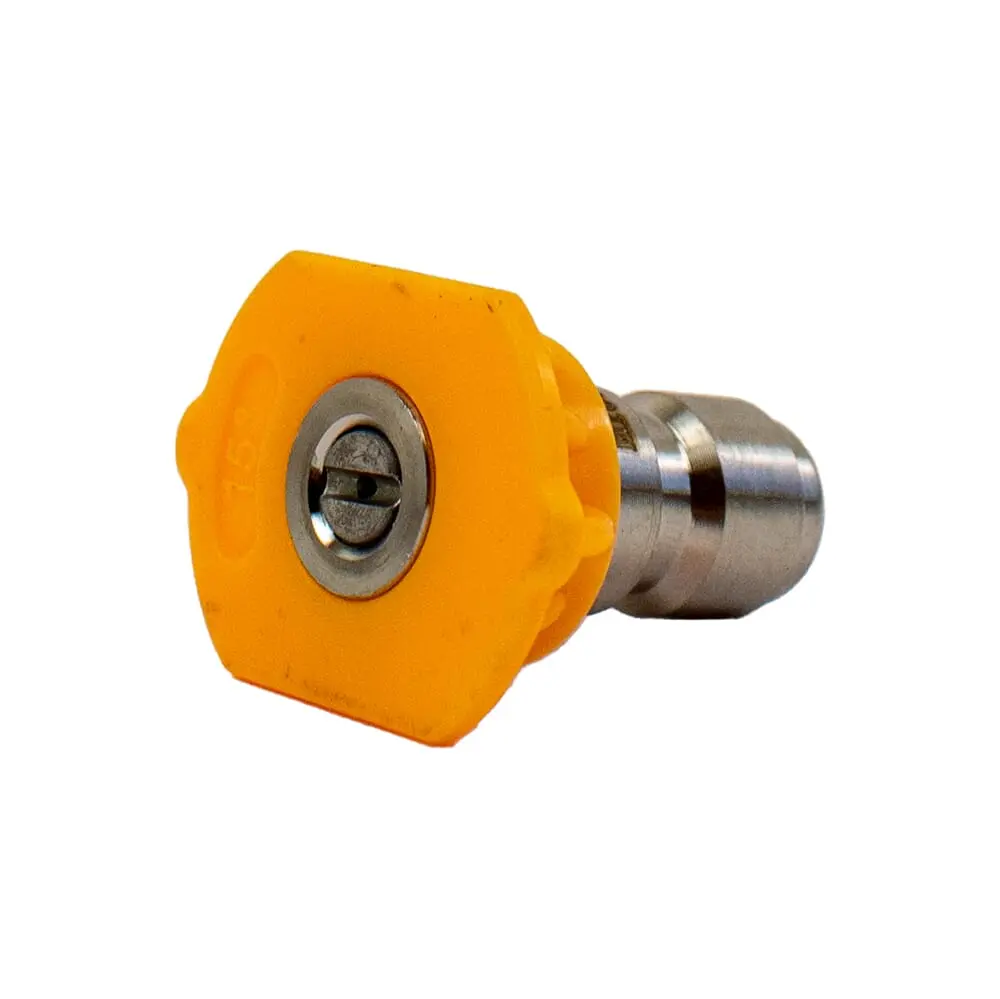 Quick Connect Chiseling Nozzle, 0 Degrees X 4.0 Mm, Yellow 1