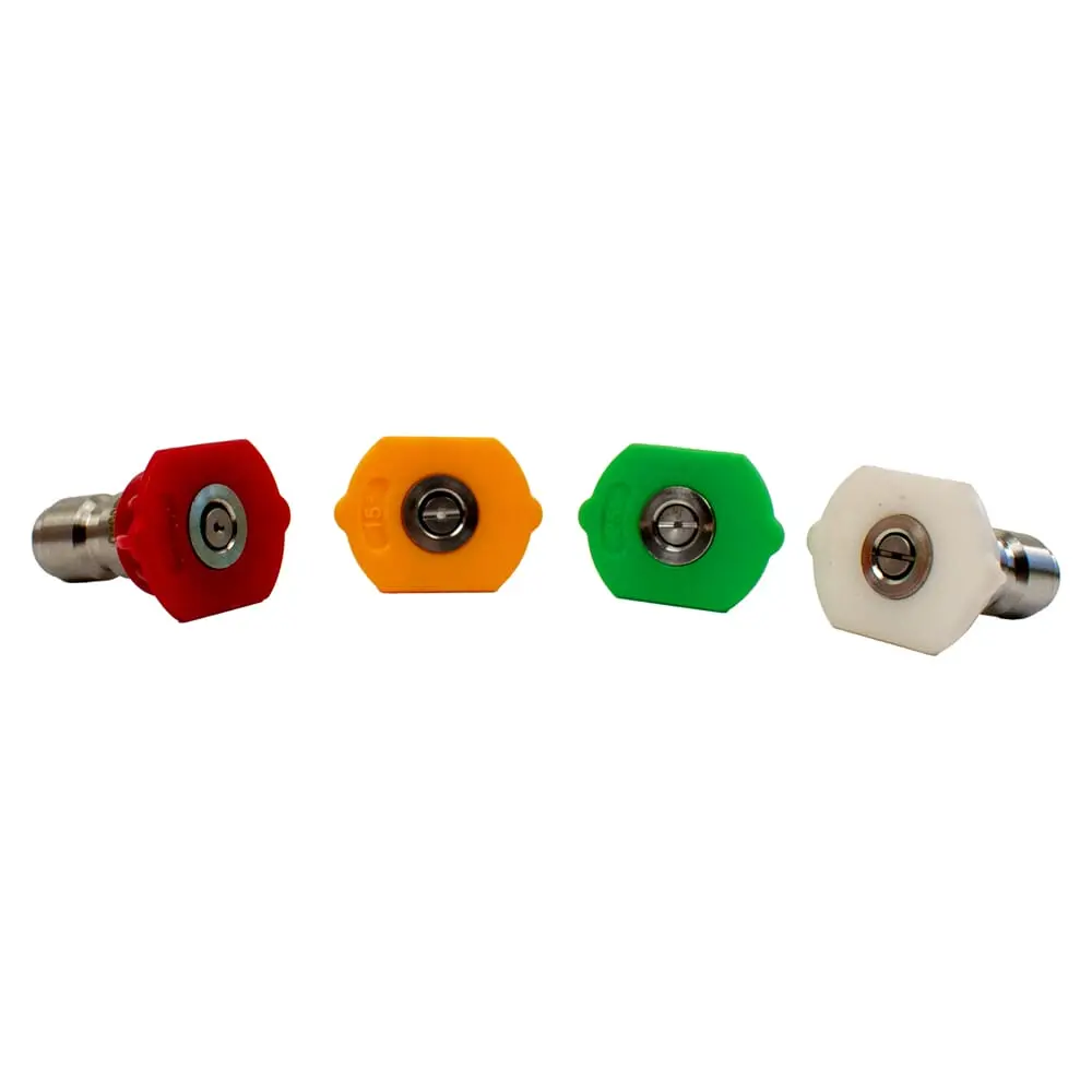 Spray Nozzle Assortment, 0, 15, 25, 40 Degrees, 4-Pack 1