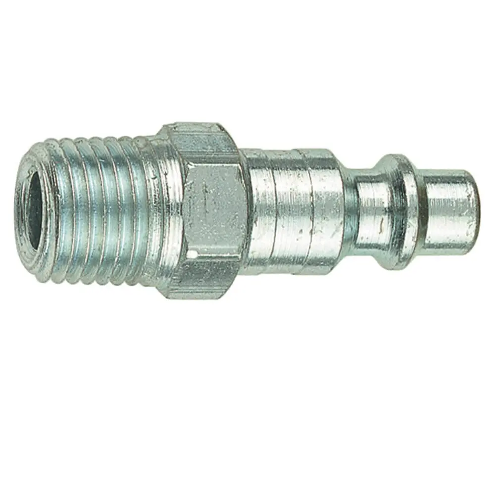 Ind/Milton Style Plug, 1/4 In X 3/8 In Mnpt 1