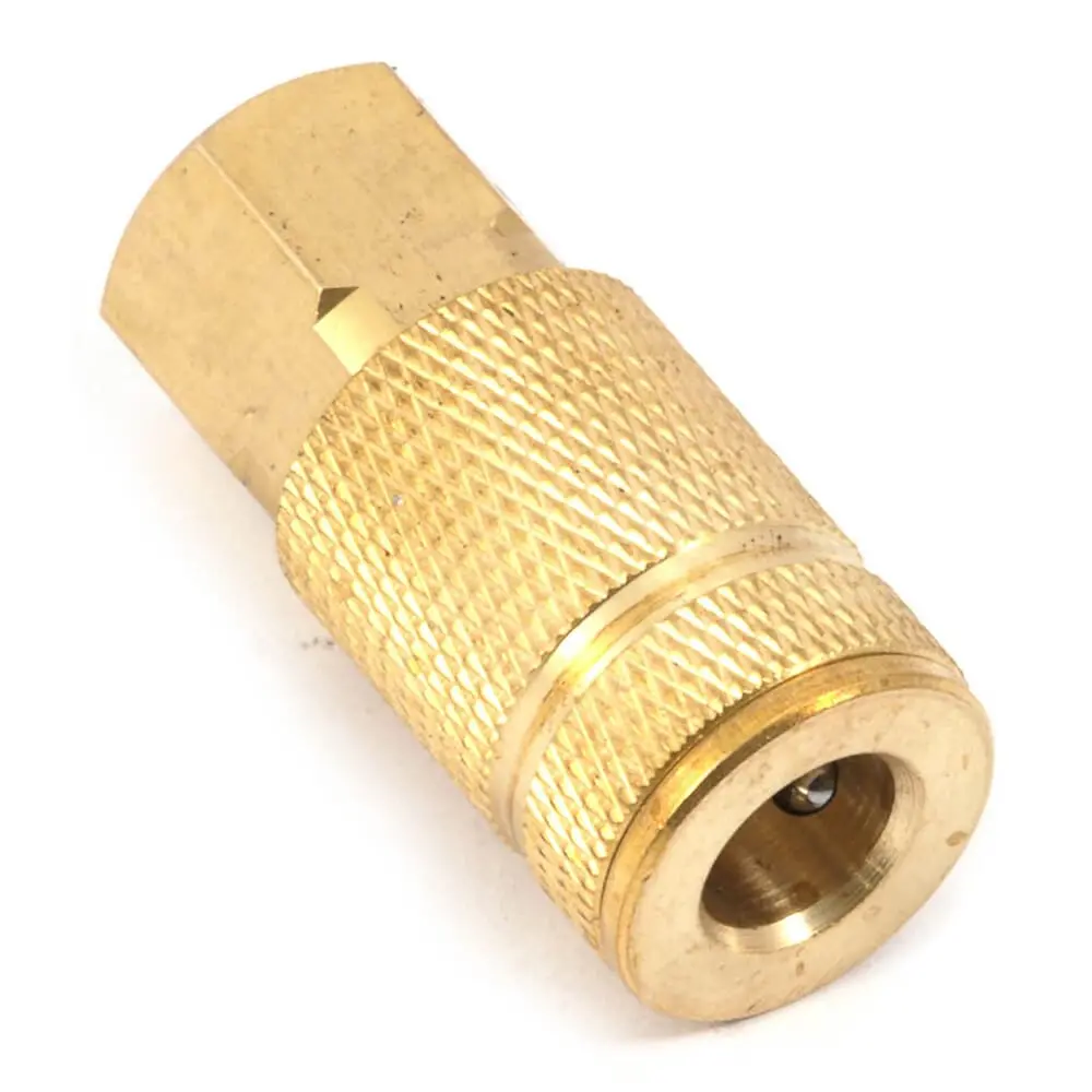 Aro Style Coupler, 1/4 In X 1/4 In Fnpt 1