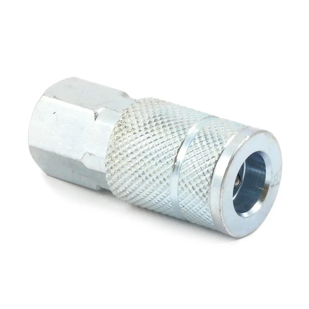 Tru-Flate Style Coupler, 3/8 In X 3/8 In Fnpt 1