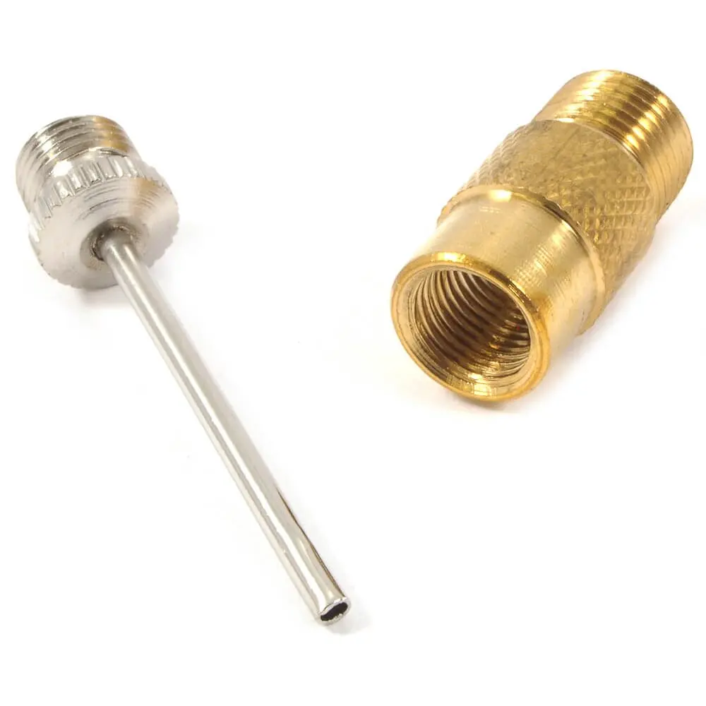 Air Inflate Needle With 1/8 In Adapter, 2-Pack 1