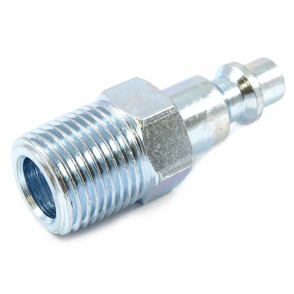 Ind/Milton Style Plug, 1/4 In X 3/8 In Mnpt 1