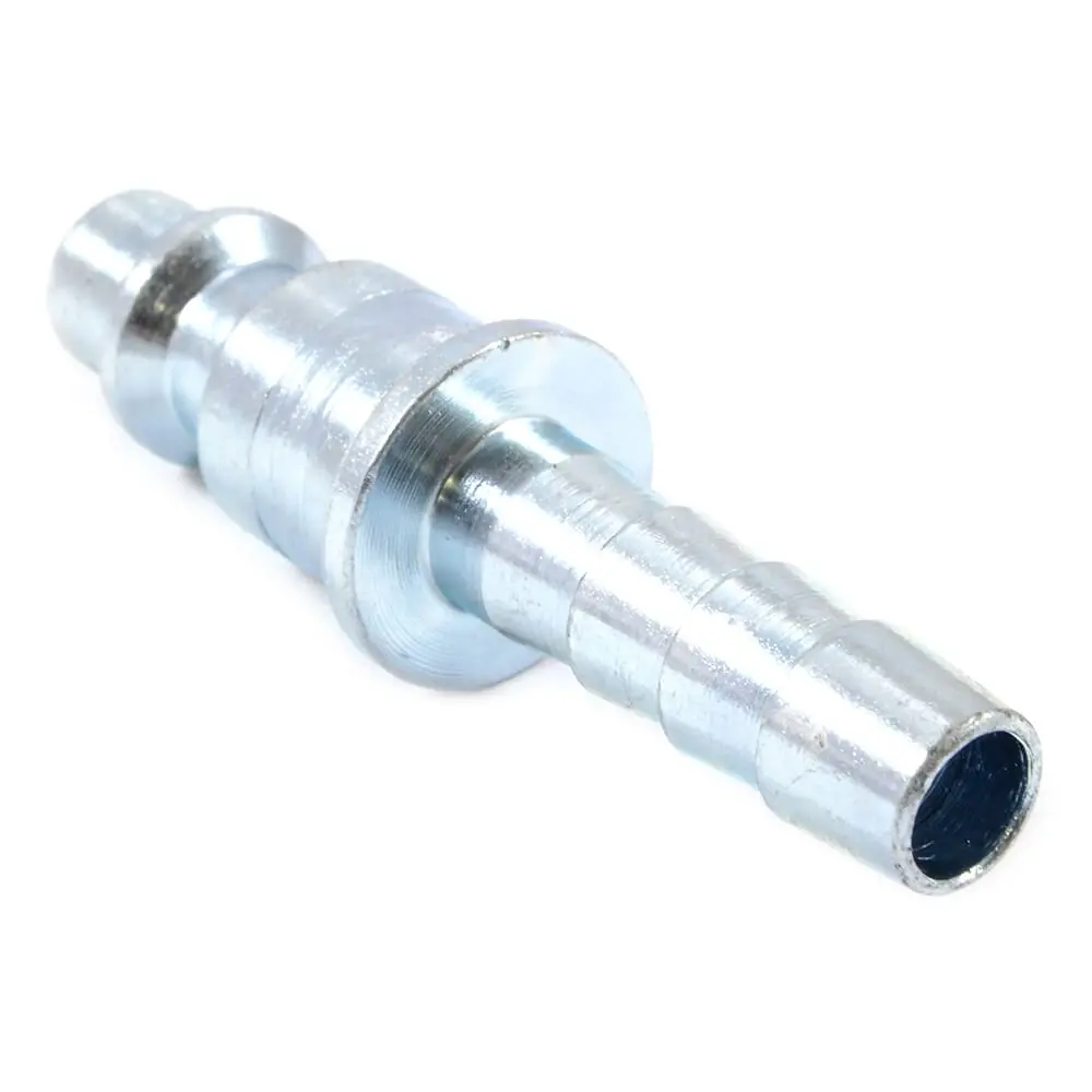 Ind/Milton Style Plug, 1/4 In X 1/4 In Hose Barb 1