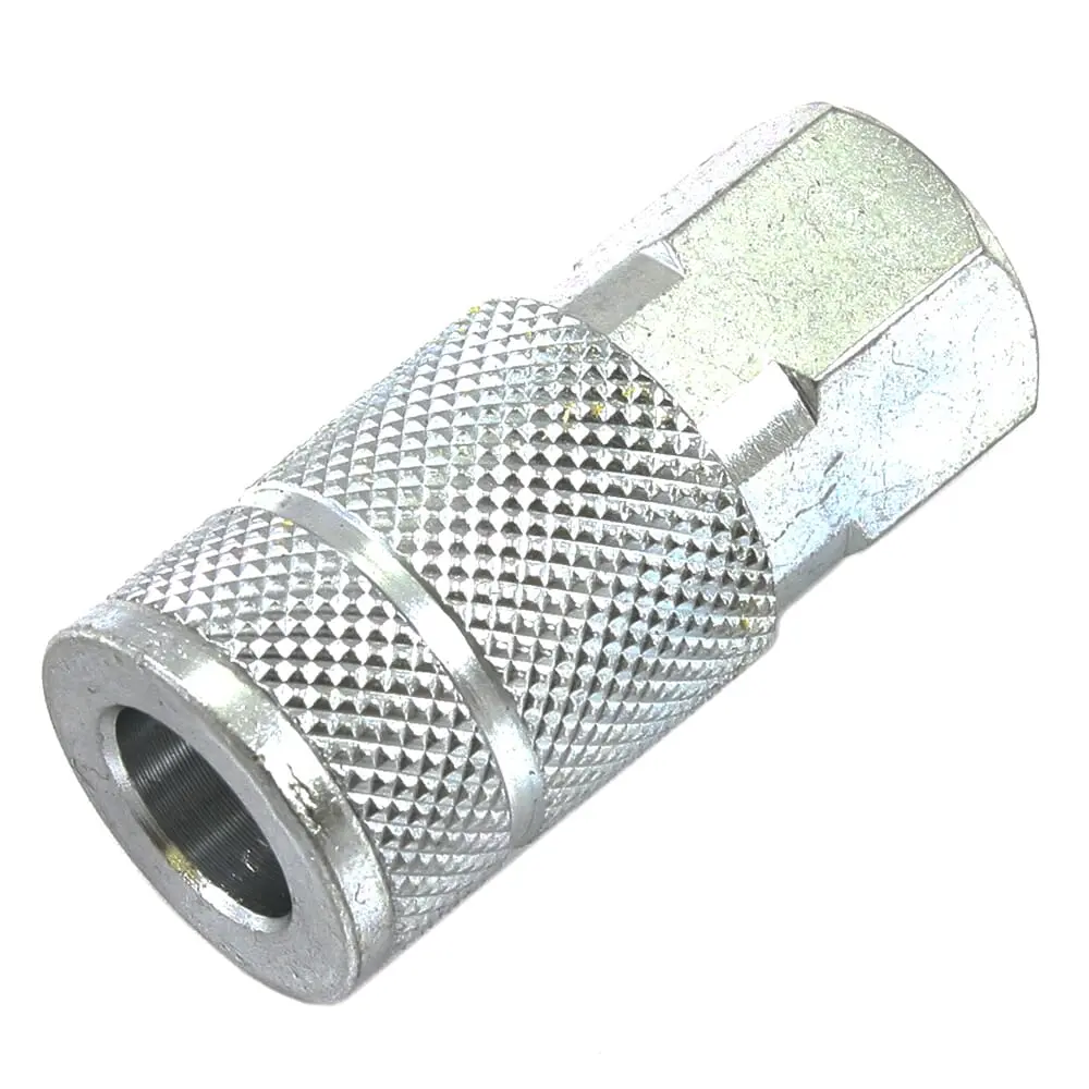 Tru-Flate Style Coupler, 3/8 In X 1/4 In Fnpt 1